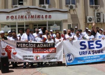 Sağlık emekçilerinden eylem: İsrafın kaynağı biz değiliz