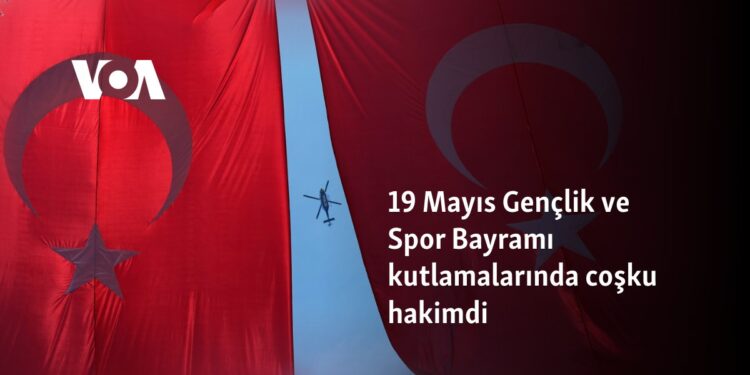 19 Mayıs Gençlik ve Spor Bayramı kutlamalarında coşku hakimdi
