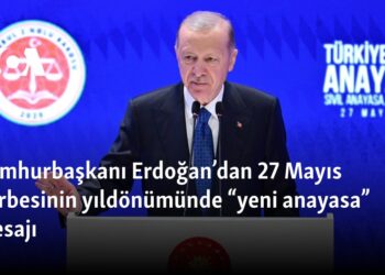 Cumhurbaşkanı Erdoğan’dan 27 Mayıs darbesinin yıldönümünde “yeni anayasa” mesajı 