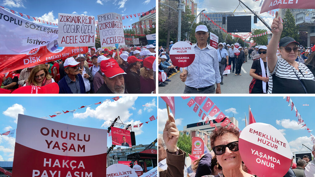 Buzdolabımız, market poşetlerimiz boş ama öfkemiz büyüyor, sesimiz gürleşiyor!