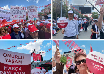 Buzdolabımız, market poşetlerimiz boş ama öfkemiz büyüyor, sesimiz gürleşiyor!