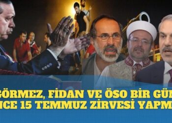 Diyanet İşleri Başkanı, MİT Müsteşarı ve ÖSO lideri bir gün önce 15 Temmuz zirvesi yapmış!