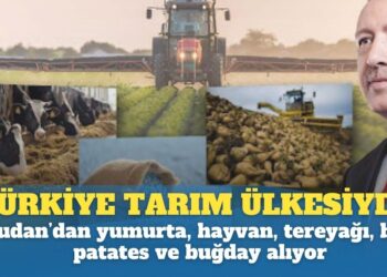 Türkiye bir zamanlar tarım ülkesiydi!; Sudan’dan 2 milyon yumurta, 52 bin hayvan, tereyağı, bal ve buğday alıyor