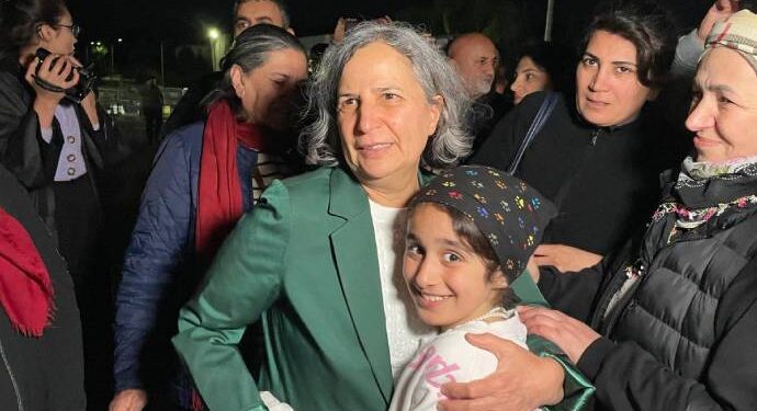 Gültan Kışanak 7,5 yıl sonra tahliye edildi