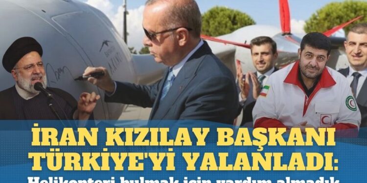 İran Kızılay başkanı Türkiye’yi yalanladı: Helikopteri bulmak için dışardan yardım almadık