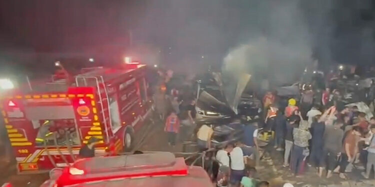 İsrail savaş uçakları Filistin kampını bombaladı: En az 40 ölü