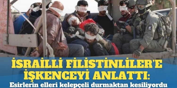 İsrailli cezaevi yetkilisi Filistinliler’e işkenceyi anlattı, esirlerin elleri sürekli kelepçeli durmaktan kesiliyordu