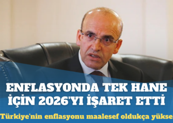 Mehmet Şimşek, “Enflasyon çok yüksek” dedi, tek hane için tarih verdi