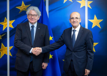 Mehmet Şimşek, Brüksel’den fotoğraf paylaştı: AB ile ilişkilerimizi yeniden canlandırıyoruz