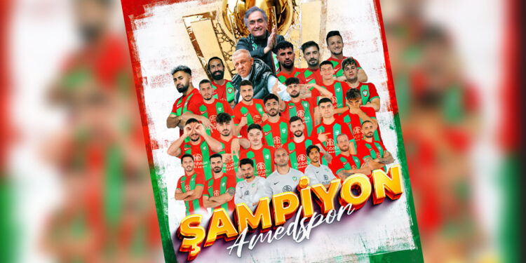 Şampiyonluğunu ilan etmişti; siyasilerden Amedspor’a tebrik