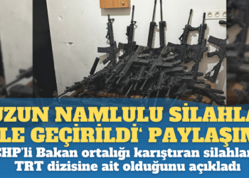 ‘Çok sayıda uzun namlulu silah ele geçirildi’ paylaşımı ortalığı karıştırdı!