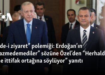 “İade-i ziyaret” polemiği: Erdoğan “Hazmedemediler” dedi, Özel “Herhalde yine ittifak ortağına söylüyor” yanıtını verdi