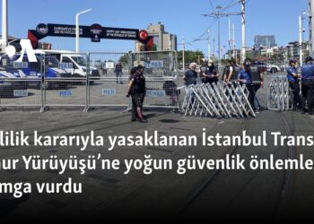 Valilik kararıyla yasaklanan İstanbul Trans Onur Yürüyüşü’ne yoğun güvenlik önlemleri damga vurdu