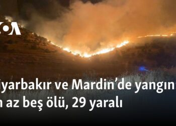 Diyarbakır ve Mardin’de yangın: En az beş ölü, 29 yaralı