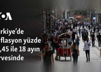 Türkiye’de enflasyon yüzde 75,45 ile 18 ayın zirvesinde