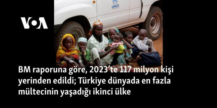 BM raporuna göre, 2023’te 117 milyon kişi yerinden edildi; Türkiye dünyada en fazla mültecinin yaşadığı ikinci ülke