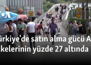 Türkiye’de satın alma gücü AB ülkelerinin yüzde 27 altında 