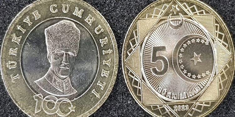 5 TL’lik madeni para tedavüle çıkıyor