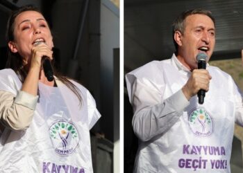 Hatimoğulları: Kayyım derhal el çektirilsin Bakırhan: Hakkari biziz, siz olsa olsa gaspçı olursunuz