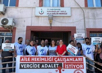 Sağlıkçılar ‘Vergide adalet’ istedi