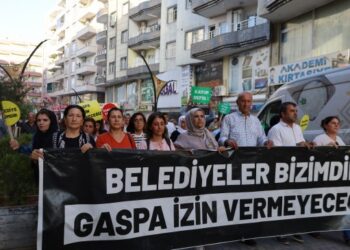 Qoser ve Hezex’te kayyıma karşı yürüyüş