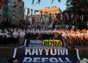 İstanbul’da nöbet eylemi: Kayyım faşizmini yıkacağız ve kazanacağız