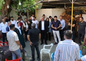 İkinci kez kazanan eşbaşkanlardan teşekkür ziyareti