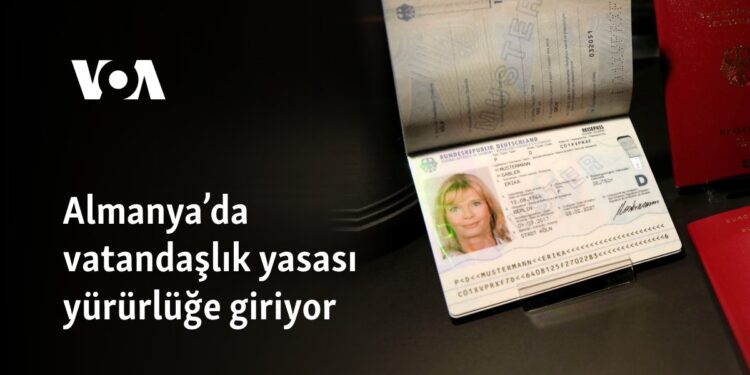 Almanya’da vatandaşlık yasası yürürlüğe giriyor