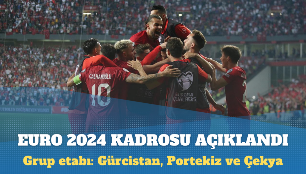 A Millilerin EURO 2024 kadrosu açıklandı