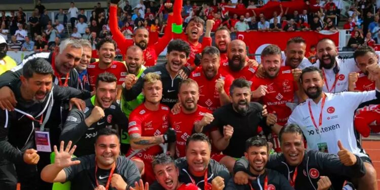 Ampute Futbol Milli Takımı, üçüncü kez Avrupa şampiyonu oldu