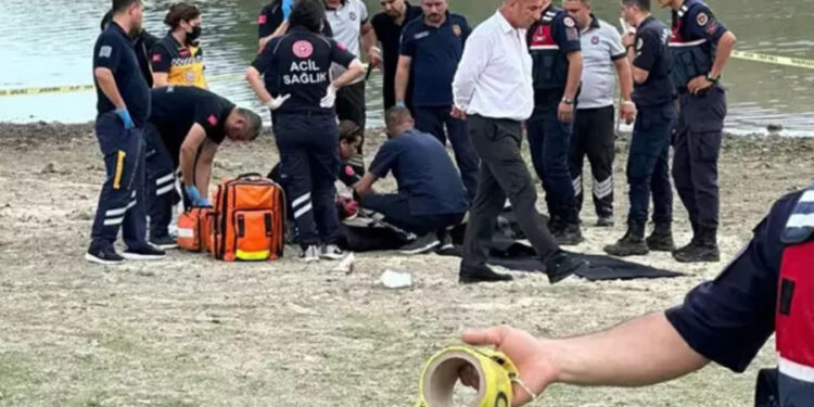 Ankara’da baraj gölüne giren 2’si kardeş 3 kişi boğuldu