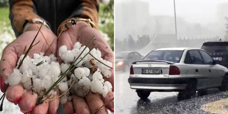 Ankara’yı sağanak ve dolu vurdu: Valilik'ten uyarı geldi!