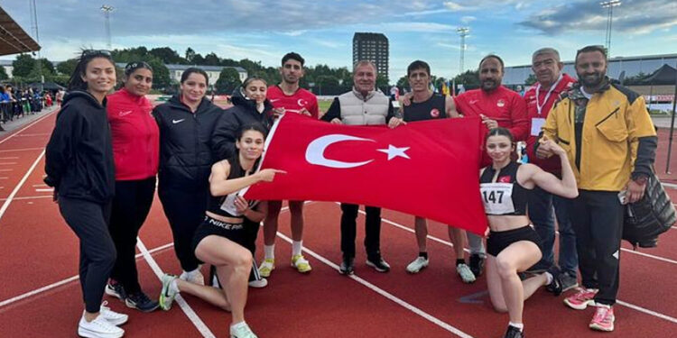 Avrupa Atletizm Şampiyonası'nda milli özel sporculardan madalya yağmuru