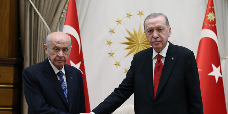 Bahçeli-Erdoğan zirvesi sona erdi