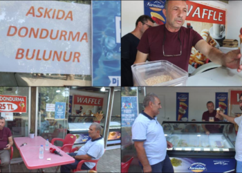 Burhaniyeli esnaftan "askıda dondurma" uygulaması