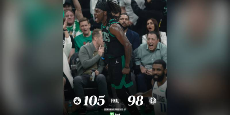 Celtics, Mavericks’i 105-98 yenerek final serisinde 2-0 öne geçti