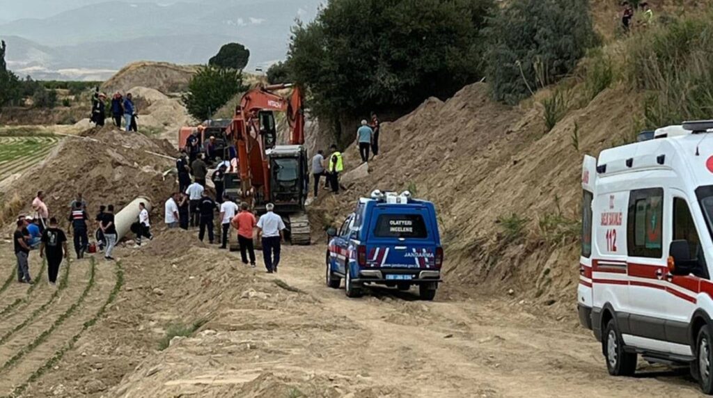 Denizli’de toprak kayması: Bir ölü, bir ağır yaralı var