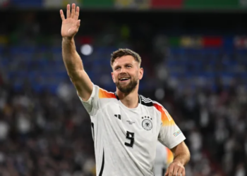 EURO 2024 | Alman forvet Fuellkrug’un çektiği şut bir taraftarın kolunu kırmış