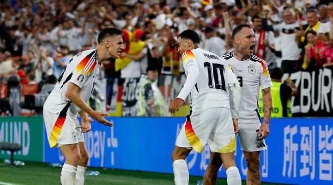 EURO 2024 | Almanya, yağmurla birlikte çeyrek finalde