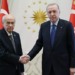 Erdoğan-Bahçeli arasındaki görüşme başladı