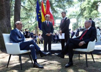 Erdoğan’dan İspanya’da Sanchez’e Filistin övgüleri, Demirtaş-Kavala sorusu soran El Pais muhabirine tepki: “Başını sallama”