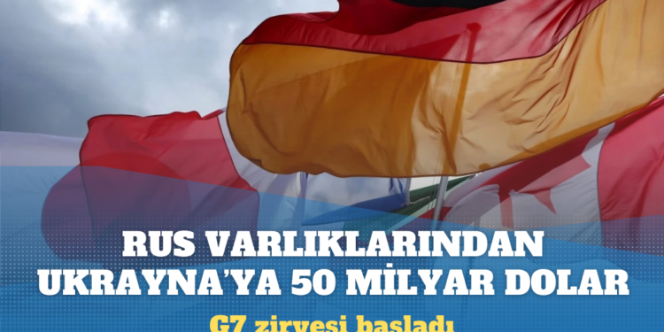 G7 zirvesi Rus varlıklarının Ukrayna için kullanılması anlaşmasıyla başladı