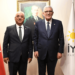 İYİ Parti lideri Dervişoğlu'ndan DSP lideri Aksakal'a ziyaret