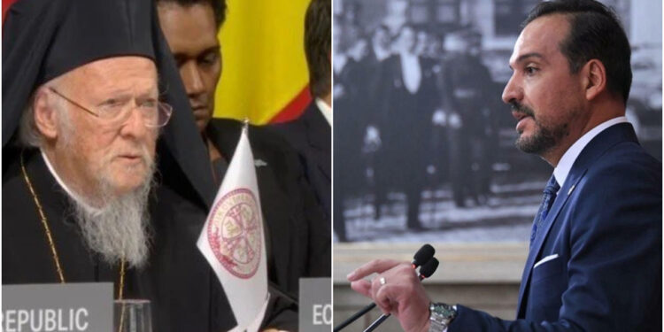 İYİ Partili Zorlu'dan Fener Rum Patriği Bartholomeos'a 'Ekümenik' tepkisi