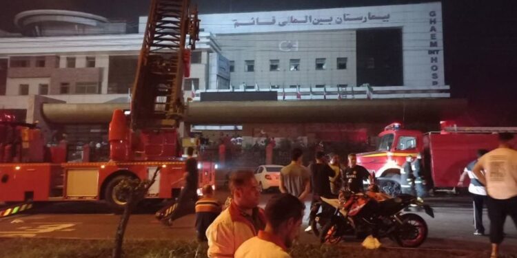 İran'da hastanede çıkan yangında dokuz hasta öldü