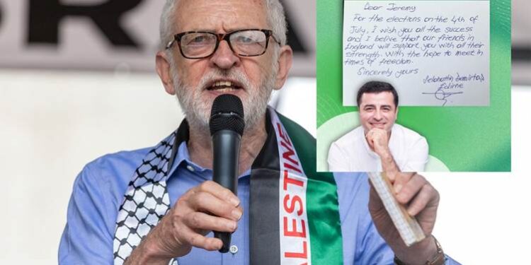 Jeremy Corbyn’den Selahattin Demirtaş’a teşekkür mesajı