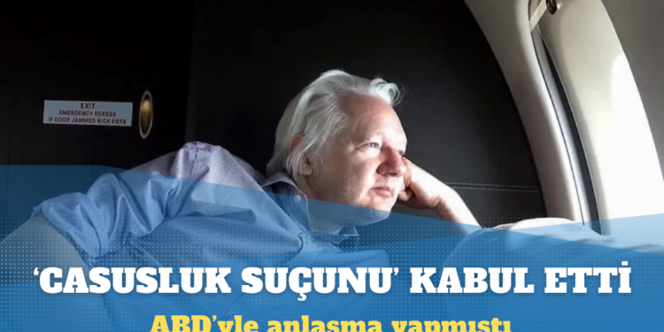 Julian Assange ‘casusluk suçunu’ kabul etti