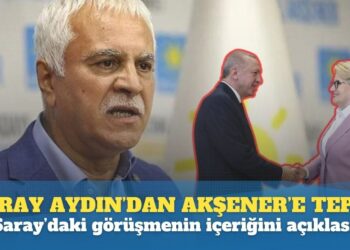 Koray Aydın’dan Akşener’e tepki: ‘Saray’daki görüşmenin içeriğini açıklansın