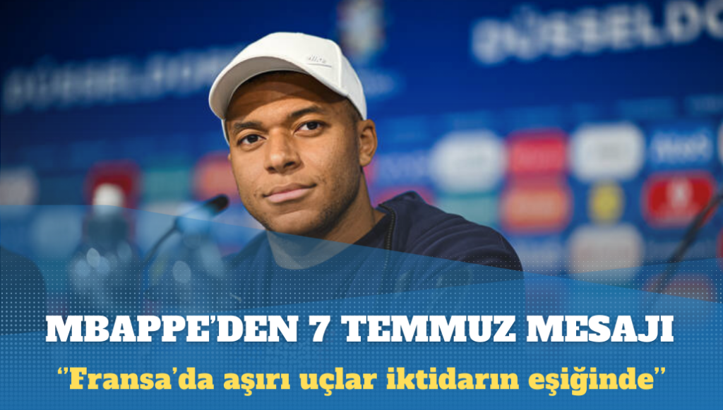 Kylian Mbappe: Hoşgörü, farklılık ve saygı değerlerini paylaşmayan bir ülkeyi temsil etmek istemiyorum