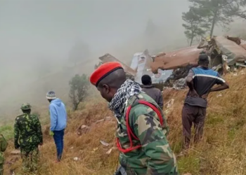 Malavi Devlet Başkan Yardımcısı,eşi ve sekiz subay uçak kazasında hayatını kaybetti